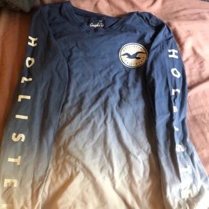 hollister graphic long sleeve